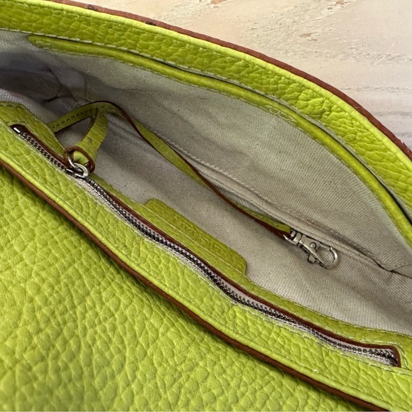 Rare Michael Kors Tri-Color Small Woven Leather Shoulder Bag - Picture 12 of 15